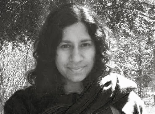 Portrait of poet and writer Nalini Paul