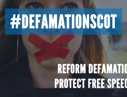 defamation scot campaign - reform defamation, protect free speech