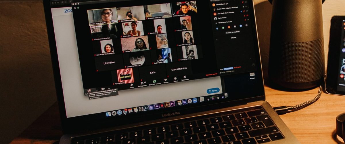 laptop on desk