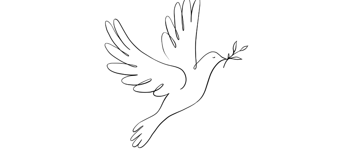 Pen International image of dove