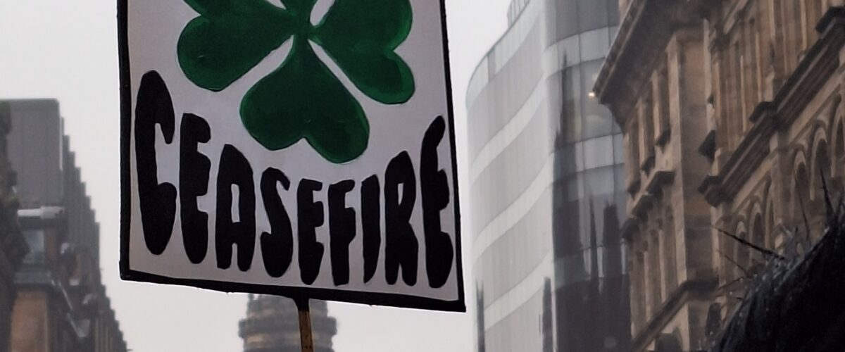 image of sign at protest